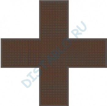 Светодиодный крест для аптек №1 (2-х сторонний)