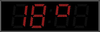 Электронные часы-термометр для помещения, модель К-150b+т