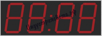 Электронные уличные часы-термометр Импульс-4180N-T-EW2
