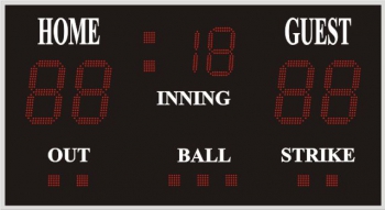 Спортивное табло для бейсбола №1, модель ТС-270x4_210x2_080-5х5х9b