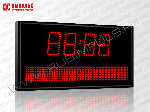 Импульс-410K-D10-DN6x64-G Часы-календарь