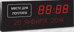 Импульс-410K-EURO-1TD-2DNxS6x96-G Часы-календарь