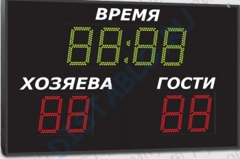 Универсальное спортивное табло, модель Импульс-715-D15x8-ERG2 (Уличное исполнение)