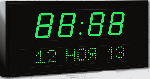 Часы-календарь Импульс-410-1TD-2DxS6x64-G