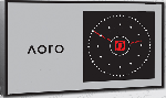 Импульс-430R-G Электронные часы с логотипом 