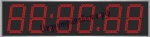 Электронные офисные часы Импульс-450-HMS-W