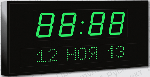 Часы-календарь Импульс-410K-1TD-2DNxS6x64-R