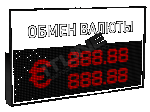 Табло курсов валют ITLINE ТВ-B32v2 (Односторонее)